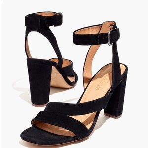 Madewell The Liv Sandal in Suede